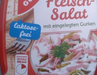 Gut & günstig Delikates Fleischsalat – Edeka ‚GUT & GÜNSTIG‘ – 250 g
