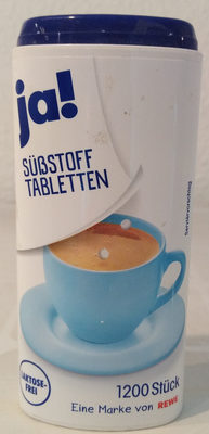 Süßstoff Tabletten – ja! –