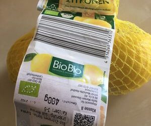 Zitronen aus kontrolliert ökologischen Anbau – BioBio – 400g