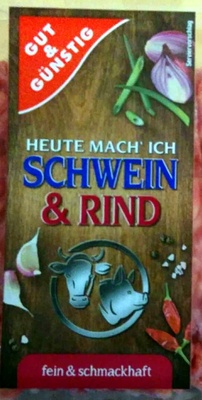 Schwein & Rind – Gut & Günstig –