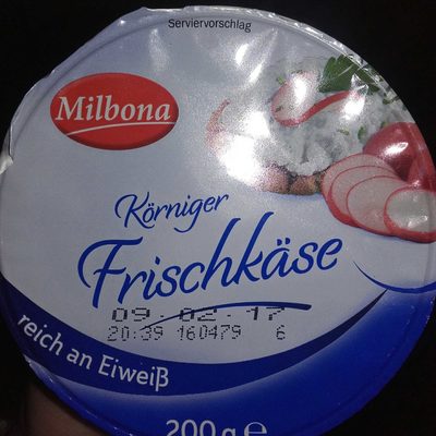 Körniger frischkäse – Milbona – 200g