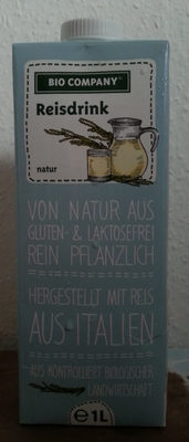 Reisdrink Natur – Bio Company – 1 l