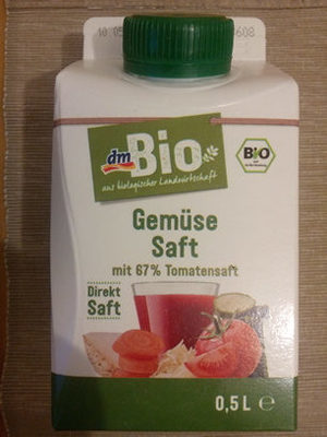 Gemüsesaft – dm Bio – 500 ml