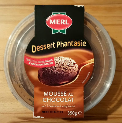 Mousse au Chocolat – MERL – 350 g