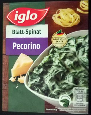 Blatt-Spinat Pecorino – iglo – 390 g