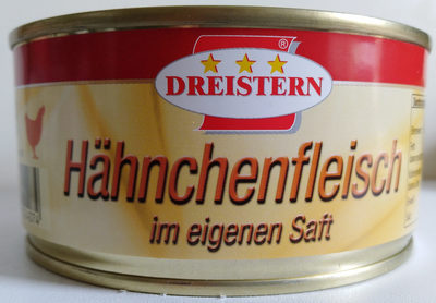 Hähnchenfleisch im eigenen Saft – Dreistern – 300 g
