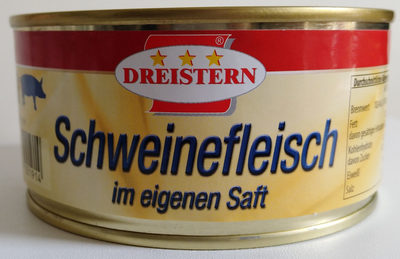 Schweinefleisch im eigenen Saft – Dreistern – 300 g