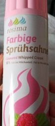 Farbige Sprühsahne – ROSIMA – 250 ML