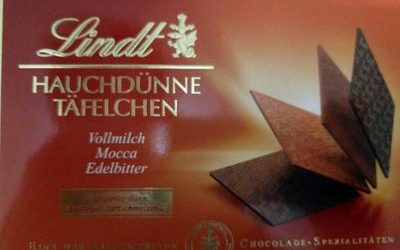 Hauchdünne Täfelchen – Lindt –