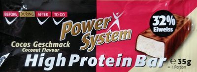 Cocos Geschmack – Power System – 35g