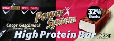 Cocos Geschmack – Power System – 35g