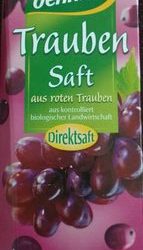 Trauben saft – dennree – 1 l