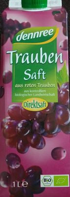 Trauben saft – dennree – 1 l