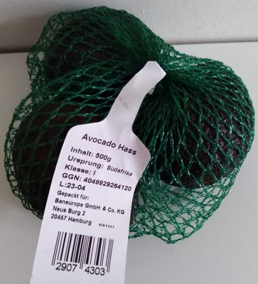 Avocado Hass – Baneurope – 500 g