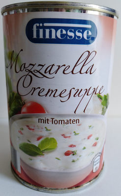 Mozzarella Cremesuppe mit Tomaten – finesse –