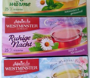 Mein Wohlfühl-Tee (Magenwärme, Ruhige Nacht, Kraft schöpfen) – Westminster – 50 g