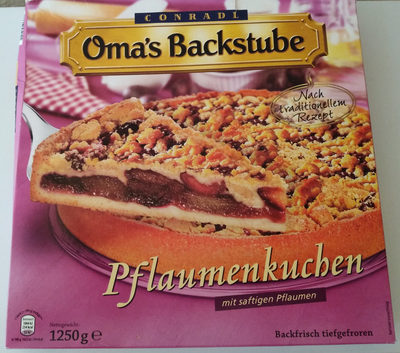 Oma’s Backstube Pflaumenkuchen – Conradi – 1250 g