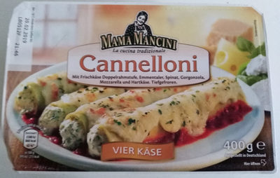 Cannelloni Vier Käse – Mama Mancini – 400 g