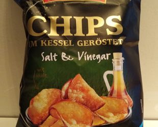 Chips im Kessel geröstet (Salt & Vinegar) – Feurich – 150 g