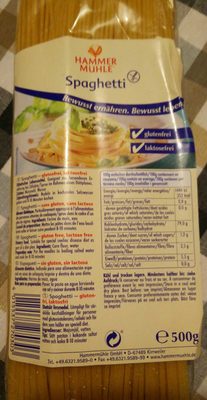 Spagetti – Hammer Mühle – 500g