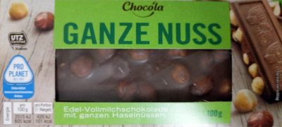 Ganze Nuss – Chocóla – 100g