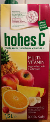 hohes C Multi-Vitamin – Eckes-Granini – 1500 ml