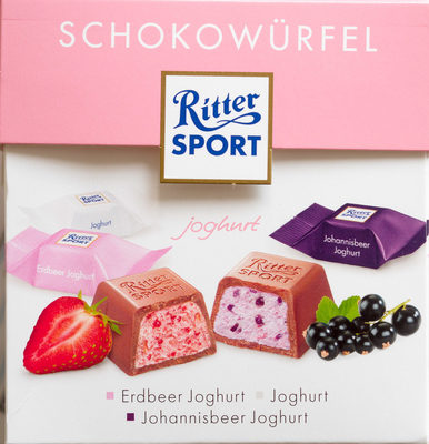 Ritter Sport Schokowürfel joghurt – Ritter Sport – 176 g 22 Stück
