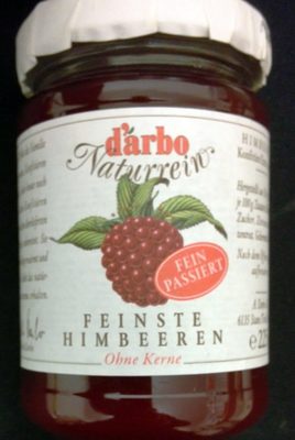 Feinste Himbeeren – d’arbo – 225g