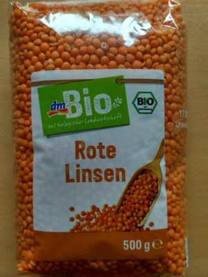 Rote Linsen – dm Bio – 500 g