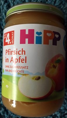 Pfirsich in Apfel – Hipp – 190 g