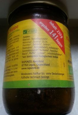 Rapunzel Klare Brühe – Rapunzel,Klare Suppe – 250g