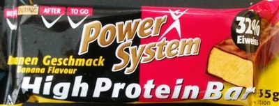 High Protein Bar – Bananengeschmack – Power System – 35g