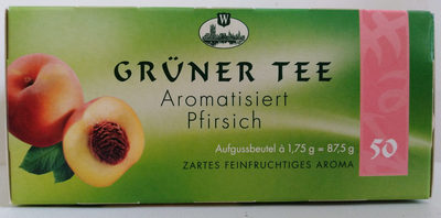 Grüner Tee Aromatisiert Pfirsich – Westminster – 87,5 g