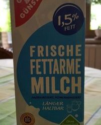 Fettarme Milch – Gut und günstig – 1L