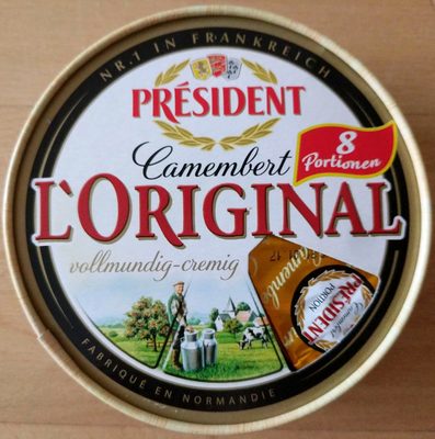 Vollmundig cremig – President – 250g