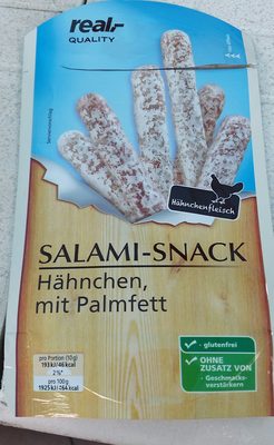 Salami-Snack Hähnchen – real quaity – 80 g