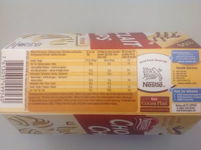 Choclait Chips White – Nestlé – 115g