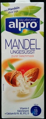 Geröstete Mandel ungesüsst – Alpro – 1 L