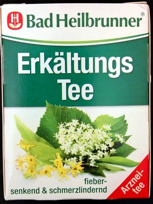 Erkältungs Tee – Bad Heilbrunner – 8 Filterbeutel à 2,0 g