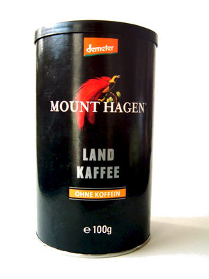 Land Kaffee ohne Koffein – Mounthagen – 100 g