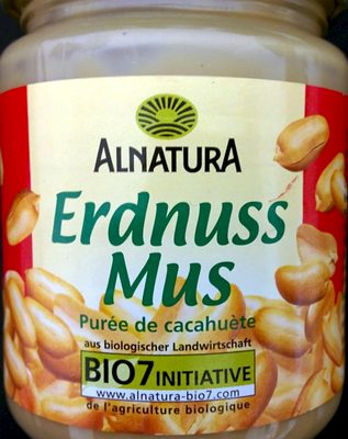 Erdnuss Mus – Alnatura – 250 g e