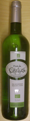 Vin blanc Pont de Caylus – La Maison des Terroirs Vivants – 750ml