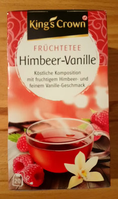 Früchtetee Himbeer-Vanille – King’s Crown – 60 g