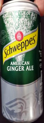 American Ginger Ale – Schweppes – .33l