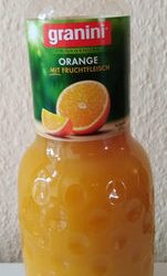 Trinkgenuss Orangen mit Fruchtfleisch – Granini – 1 l