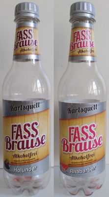 Fassbrause (Holunder / Rhabarber) – Karlsquell – 0,5 l