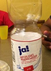 Natürliches Mineralwasser, still – ja! – 1,5l