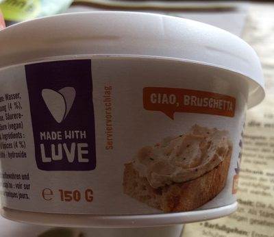 Ciao, Bruschetta – Made with Luve – 150g