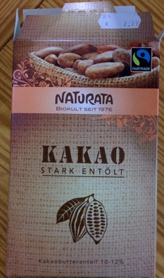 Kakao stark entält – Naturata – 125g