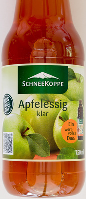 Apfelessig klar – Schneekoppe – 750 ml